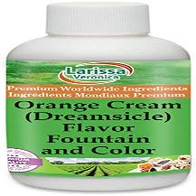 Orange Cream (Dreamsicle) Flavor Fountain and Color (4 oz, ZIN: 528197) - 3 Pack