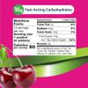 TRUEplus Soft Tabs Glucose Tablets, Chewable, Cherry Pop Flavor, 16g Fast-Acting Carbohydrates, Fat Free, Gluten Free, Raise Low Blood Sugar and Boost Energy, 4 Count, 12 Packs view 3