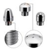 Nozzle Shower 3 Heads Aluminum Cleaner Cleansing Colonic Douche System Cleaner(Silver) view 4