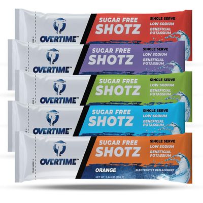 Electrolyte Drink Mix, Powder Concentrate, Sugar Free, 400 Package Quantity