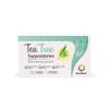 NutraBlast Tea Tree Oil Suppositories (12 Count) | All Natural Intimate Deodorant for Women | Restore Feminine Balance | Made in USA view 1