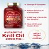 Carlyle Antarctic Krill Oil 2000 mg 120 Softgels | Omega-3 EPA, DHA, with Astaxanthin Supplement Sourced from Red Krill | Maximum Strength | Laboratory Tested view 4