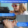 DefenderShield Kids Blue Light Blocking Glasses for Computer, Mobile, Video Games, Gaming - 99% Blockage view 2