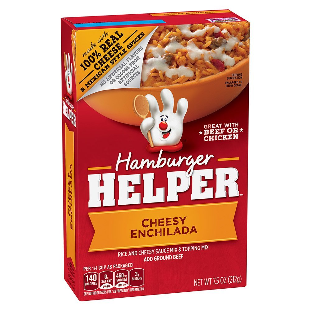 Betty Crocker Hamburger Helper Cheesy Enchilada 7.5 Ounce