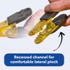 Rolyan Graded Pinch Exerciser, Finger & Hand Exercise Device for Recovery from Injuries & Surgery, Rehab Pinch Clips for Conditioning, Grip Strength Trainer, Yellow, 2 lbs. Resistance, Pack of Five view 4