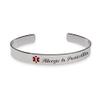 A & L Engraving Personalized Stainless Steel Medical Alert Bangle ID Bracelet Custom Engraved Free - Ships from USA view 1