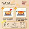 Yopokki Instant Tteokbokki Pack (Sweet Mild Spicy, Pack of 2) Korean Street food with sweet and moderately spicy sauce Topokki Rice Cake - Quick & Easy to Prepare view 4