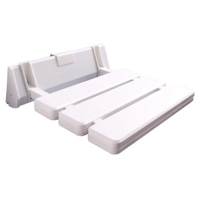 13 Wall Mounted Shower Seat 12-3/4" L x 12-3/4" W x 4" H