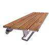 36" Wall Mounted Teak Shower Seat 35-3/8" L x 12-1/8" W x 13" H view 1