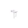 14" Wall Mounted Shower Seat 13-3/4" L x 13-3/4" W x 21-1/2" H view 1