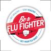Be a Flu Fighter Flu Shot Buttons- Pack of 50 view 1