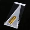 100 Pcs 14.6 * 7 Inch Clear Plastic OPP Bags Cellophane Triangle Treat Bags Candy Cello Bags with Twist Ties for Candies, Cookies, Popcorn and More view 3