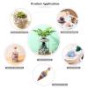 TUMBEELLUWA 1LB Chips Tumbled Stones Crushed Reiki Irregular Shaped Healing Crystal Quartz Decoration,Amethyst view 3