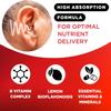 Lipo-Flavonoid Ear Ringing, Doctor-Recommended for Ringing Ears, Clinically Proven Lemon Bioflavonoid Complex with Vitamins C, B1, B2, B6, B12, & Calcium, 150 Caplets view 3