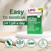 Lipo-Flavonoid Balance Support Supplement - Inner Ear Health & Vertigo Relief with Ginkgo Biloba, Bioflavonoids, & B Vitamins - Reduces Dizziness, Spinning, & Swaying - 30-Count view 3