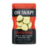 OH SNAP! Hottie Bites (12 Pack) - Hot N' Spicy Pickle Snacking Cuts - Fresh Packed Ready To Eat Spicy Pickle Bites - Gluten-Free, Fat-Free, Made With Non-GMO Veggies - Delicious & Healthy Snack view 3