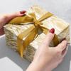 Jillson Roberts Gift Wrapping Paper, Golden Wood Grain, 6 Jumbo Rolls 10ft x 30in view 2