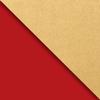 Jillson Roberts Gift Wrapping Paper, Two-Sided Red & Gold Kraft, 6 Jumbo Rolls 10ft x 30in view 1