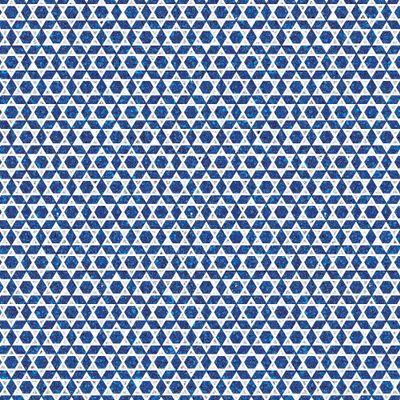 Jillson Roberts Gift Wrapping Paper, Shield of David, 6 Jumbo Rolls 10ft x 30in