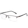 Anti-Blu-ray Computer Reading Glasses +0.75 Mens Womens Gray Frame Readers Spectacles view 1