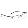 Anti-Blu-ray Computer Reading Glasses +0.75 Mens Womens Gray Frame Readers Spectacles view 2