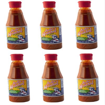 Salsa Huichol Hot Sauce 6 Oz (6 Pack)