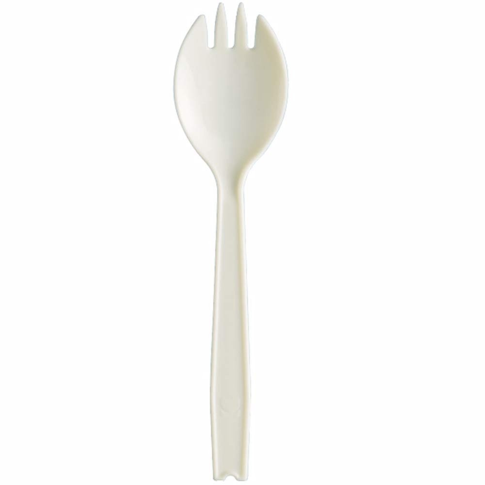Nagao 3770229 Disposable Tip Break Spoons, 5.5 inches (14 cm), Natural, Individually Packaged, Set of 100