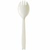 Nagao 3770229 Disposable Tip Break Spoons, 5.5 inches (14 cm), Natural, Individually Packaged, Set of 100 view 1