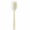 Nagao 3771207 Disposable Tip Spoons, 6.3 inches (16 cm), Natural, Individually Packaged, Set of 100 view 1