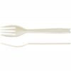 Nagao 3771215 Disposable Forks, 5.5 inches (14 cm), Natural, Individually Packaged, Set of 100 view 2