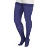 30-40 mmHg, Soft, Thigh, FF, Silicone, Navy view 1