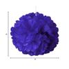 5ea - 8" Royal Tissue Pom Pom Christmas view 2