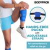 BODYPROX Shin Splint Ice Pack 2 Pack - Reusable Cold and Hot Wrap for Shin Splints Pain Relief, Flexible Ice Pack for Runners view 3