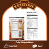Keystone Meats All Natural Heat and Serve Ground Beef 14 oz  Fully Cooked Canned Meat  Ready to Eat  5-Year Shelf Life  Pantry Staple for Everyday Meals, Emergency Survival Canned Food  Made in USA  Pack of 4 view 2