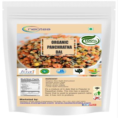 Neotea Organic Panchratna Dal, 500 Grams
