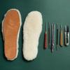 Australian Sheepskin Insoles,Thick and Warm Wool Insole,Women Men Replacement Insole (6 M US Women) view 4