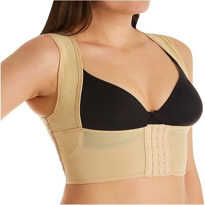 Cortland Intimates Women's Posture Support Shoulder Brace, 3002, Nude, S