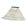 Bristles 3142-1 Looped End Mop, Commercial Grade, Cotton Synthetic Blend, Large, White view 1