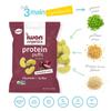 IWON Organics Caramelized Onion Flavor Protein Puff, High Protein and Organic Healthy Snacks, 8 Bags view 3