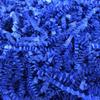 Black Cat Avenue 2 LB Royal Blue Crinkle Cut Paper Shred Filler for Gift Wrap and Basket Filler view 1