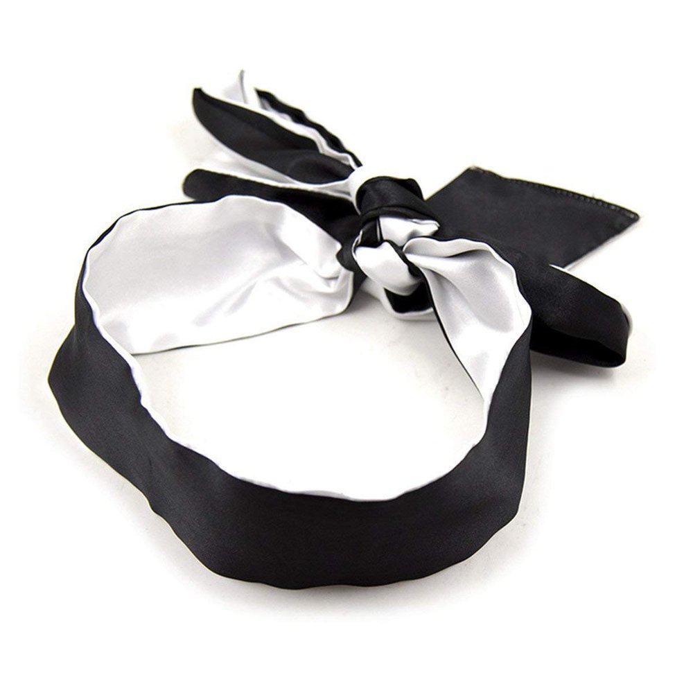 AnHua Satin Blindfold Soft Eye Mask Band Blinder Comfortable Sleep Masks