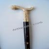 Mahira Nautical Vintage Walking Stick Antique Look Designer Brass Handle Cane Gift view 1