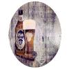 1/2 Sheet - Beards and Beer Fathers Day Birthday - D24094 - Edible Cake/Cupcake Party Topper - D24094 view 1