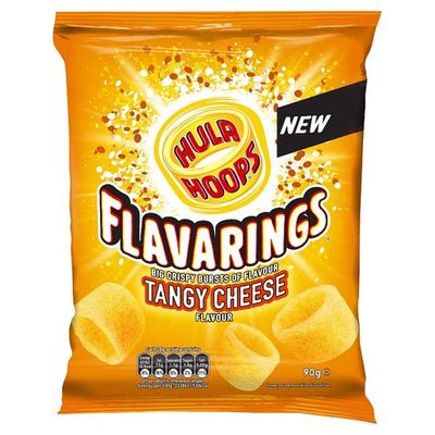 Hula Hoops Flavarings Tangy Cheese 90g
