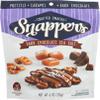 Edward Marc Snappers Sweet Caramel & Pretzels Cluster - Crunchy Pretzel Snack With Dark Chocolate & Sea Salt For Adults And Kids - 6 oz (Pack of 5) view 1