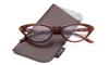 Designer Women Fashion Reading Glasses Cateye Round Vintage Retro Reading Glasses Cat Eyes for Women view 1