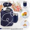 Tea Lovers Gifts Basket - Gift Set Include Temperature Retention Cup 12 Special Blend Teabags & Honey Presented in Beautiful Gift Bag For Women & Men - Birthday, Get Well, Thinking of You Care Package view 2