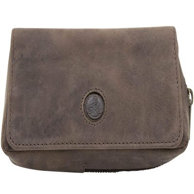 Rattray's Leather 1 Pipe Combo Pouch - Brown