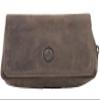 Rattray's Leather 1 Pipe Combo Pouch - Brown view 1
