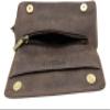 Rattray's Leather 1 Pipe Combo Pouch - Brown view 2